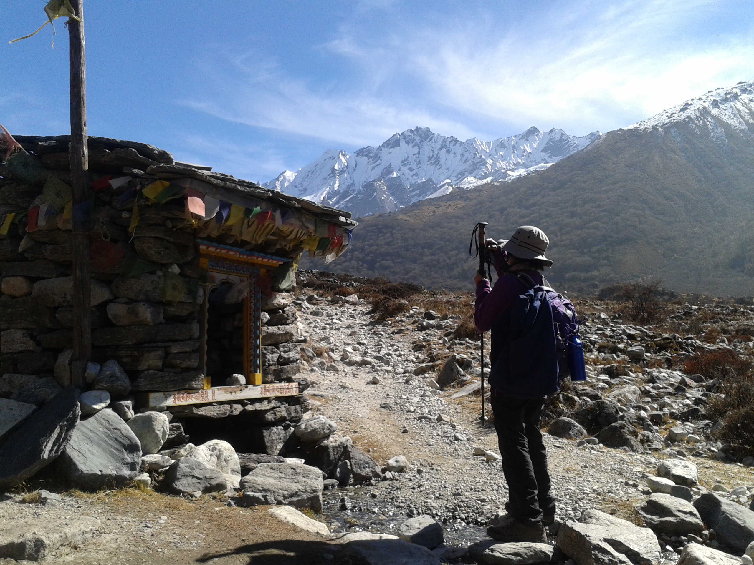 Way to Kyanjin Gompa