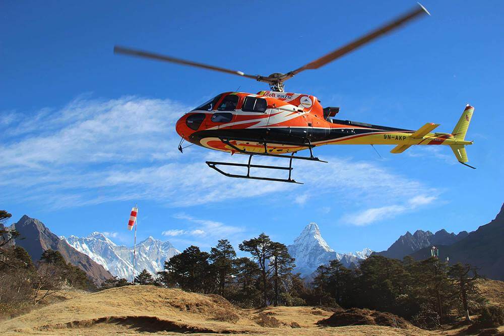 Heli Copter Rescue in Nepal