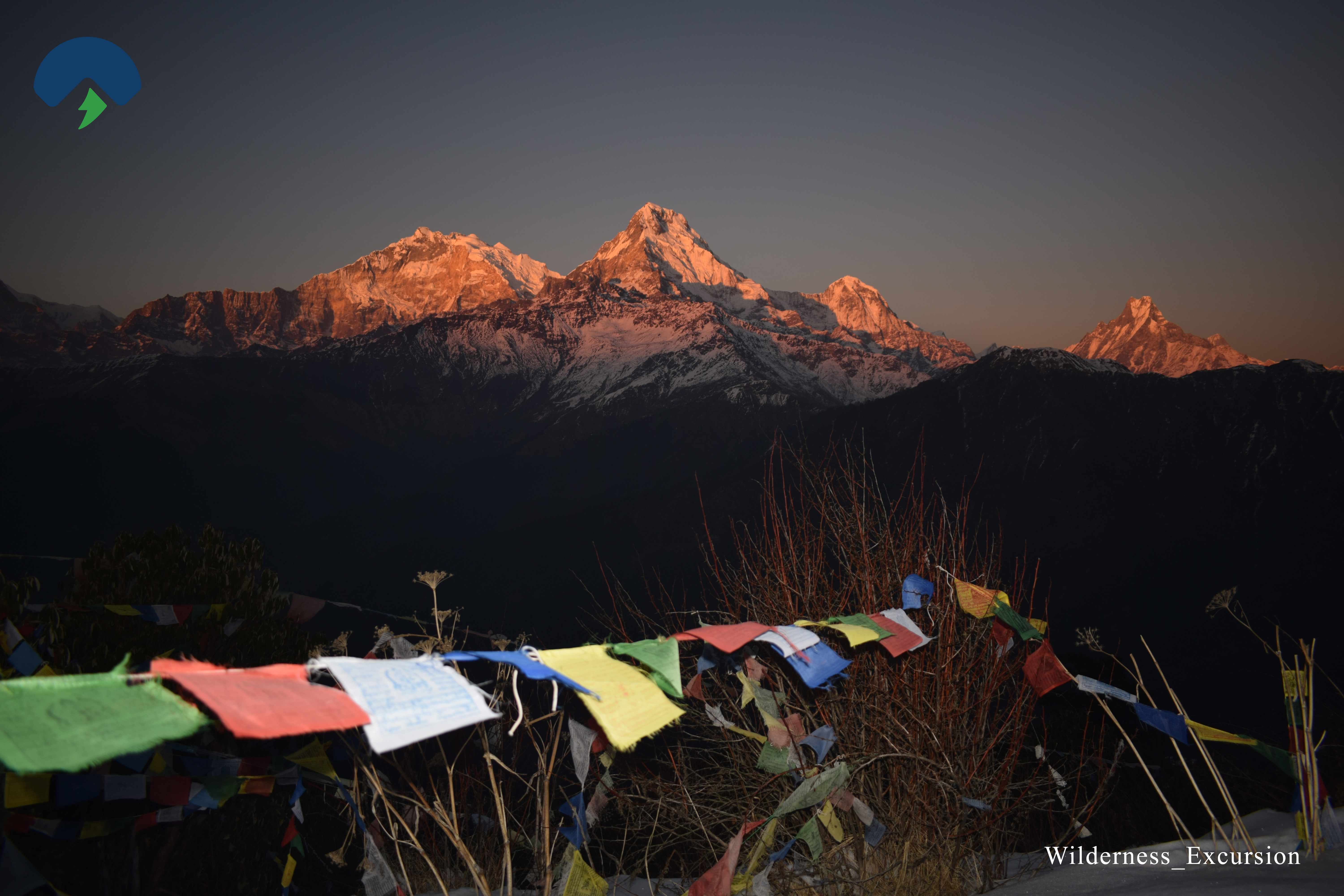 Sunrise view in Poon Hill