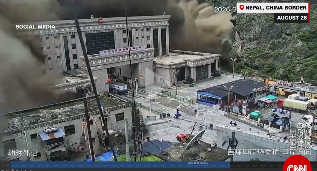 Border port when the disaster hit