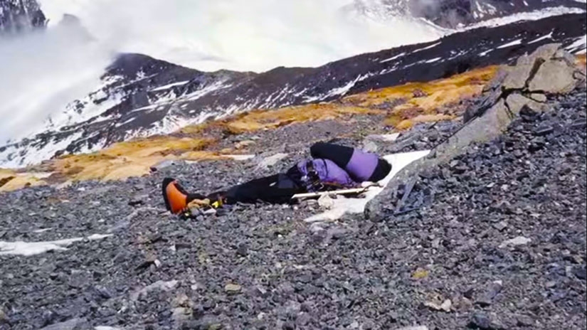 Sleeping beauty of Everest