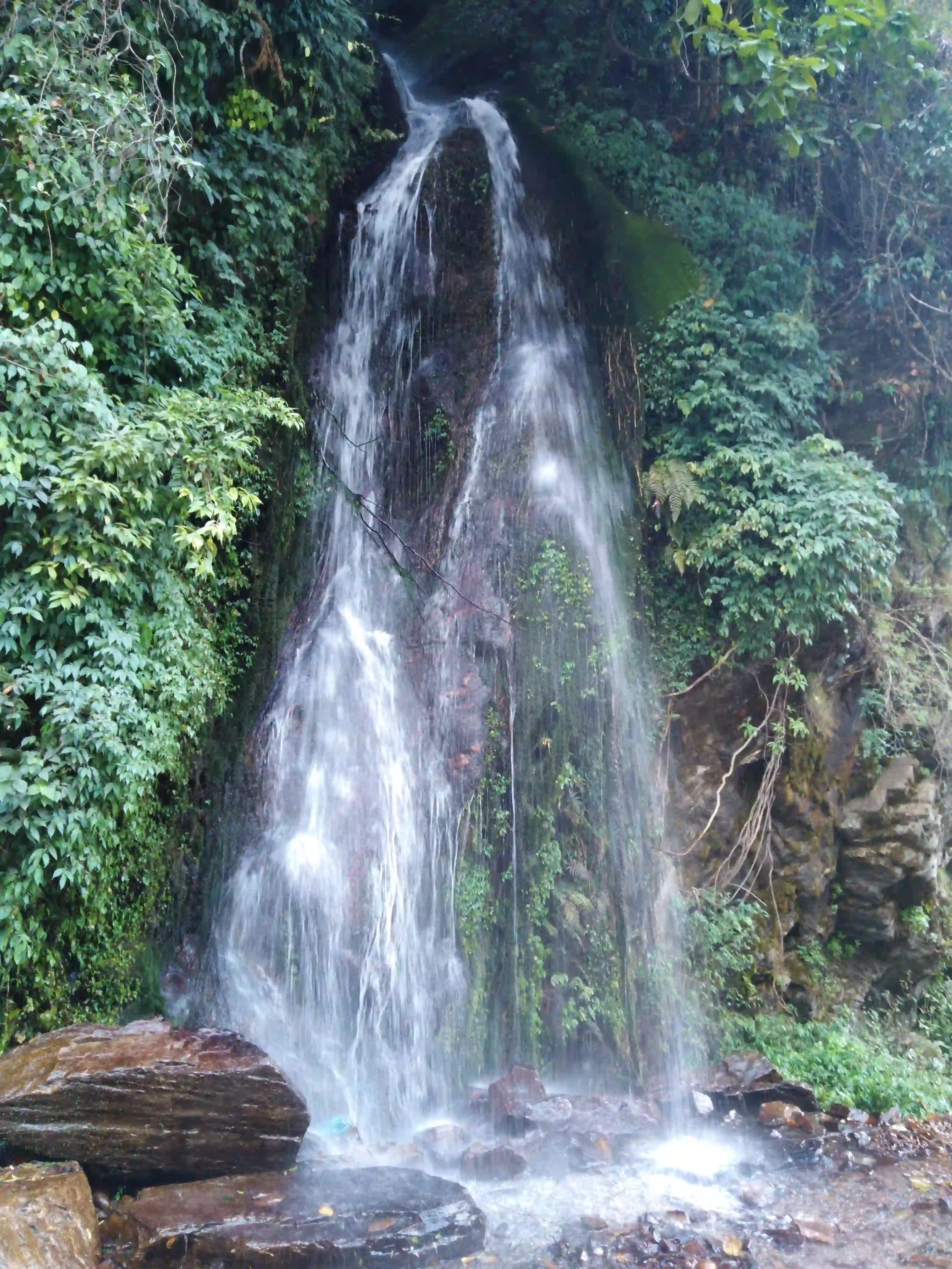 Waterfall along the trail
